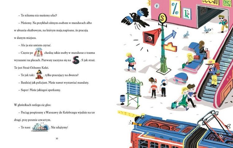 Jano i Wito uczą mówić S. Ekspres na stacji