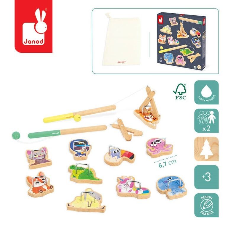 Janod, Applepop, łowienie rybek, gra zręcznościowa