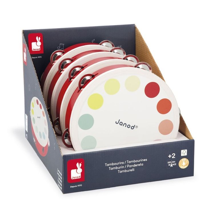 Janod, Confetti, tamburyn