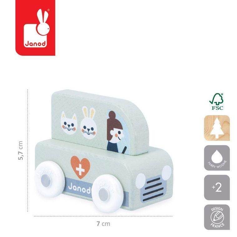 Janod, Cross Roads, Biała Dolina, pojazd weterynarza