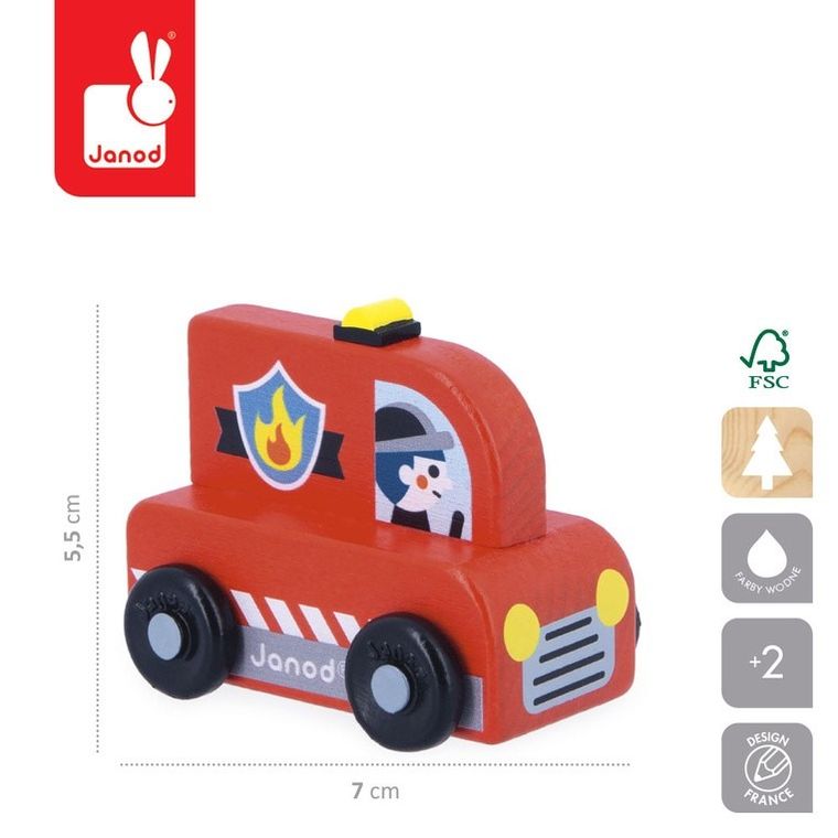 Janod, Cross Roads, Miasto, wóz strażacki, pojazd