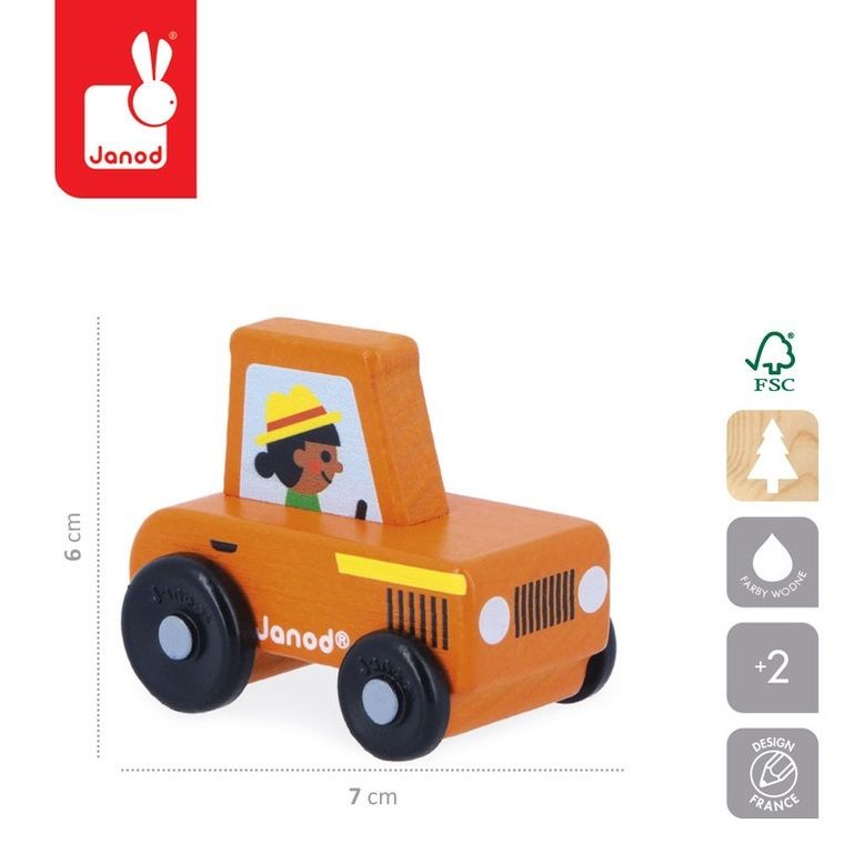 Janod, Cross Roads, Wieś, traktor, pojazd