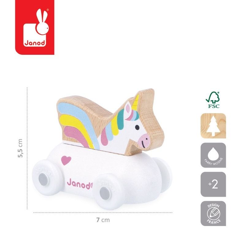 Janod, Cross Roads, Zaczarowane królestwo, Jednorożec, pojazd