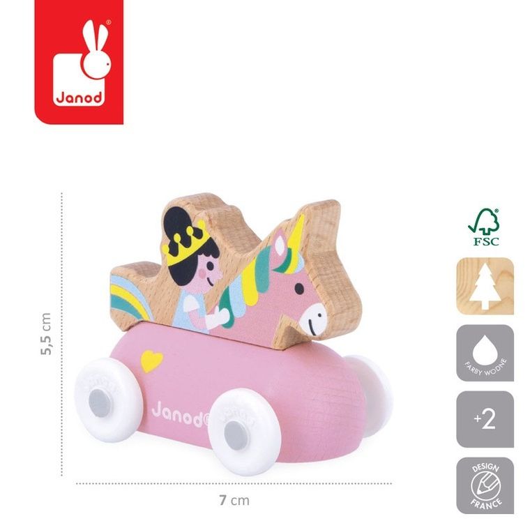 Janod, Cross Roads, Zaczarowane królestwo, Księżniczka i jednorożec, pojazd