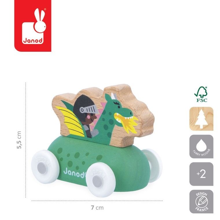 Janod, Cross Roads, Zaczarowane królestwo, Smok, pojazd