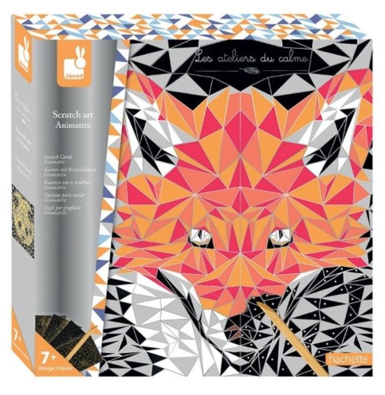 Janod, Do zdrapywania, Animetrics, zestaw kreatywny