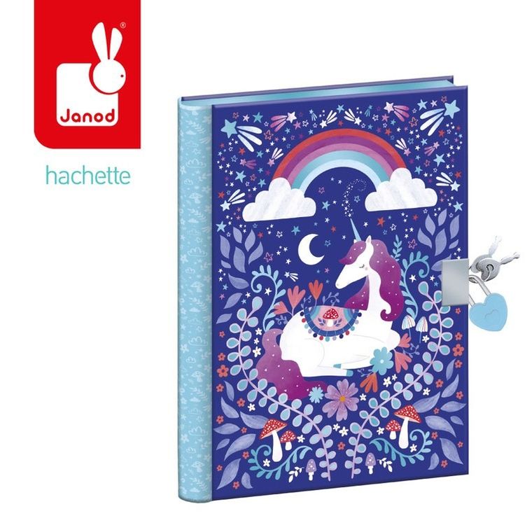 Janod, Jednorożce, Kraina snów, sekretny pamiętnik na kłódkę