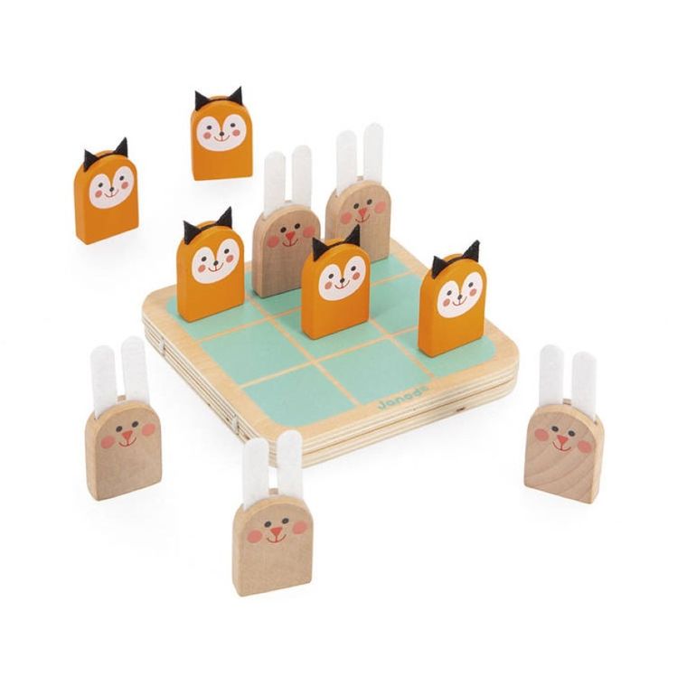 Janod, Kółko i krzyżyk, Wyścig Taktik, gra strategiczna, 2w1