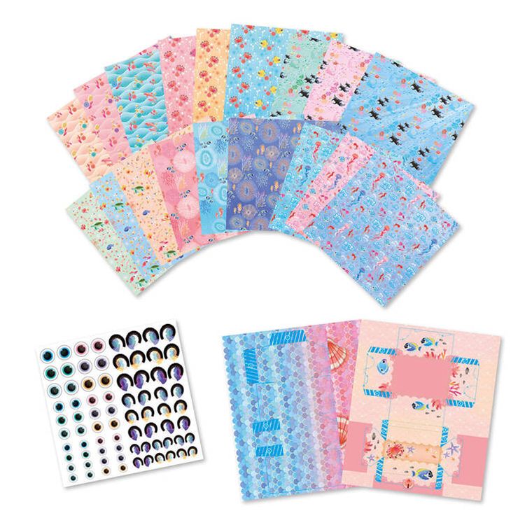 Janod, Magiczny ocean, zestaw kreatywny do tworzenia origami
