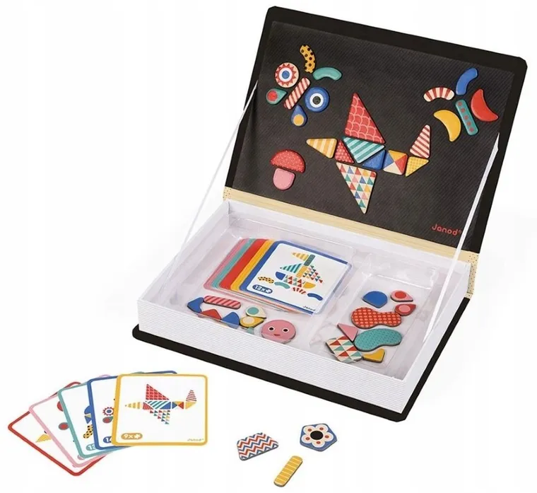 Janod, Magneti’book, Kształty, magnetyczna układanka
