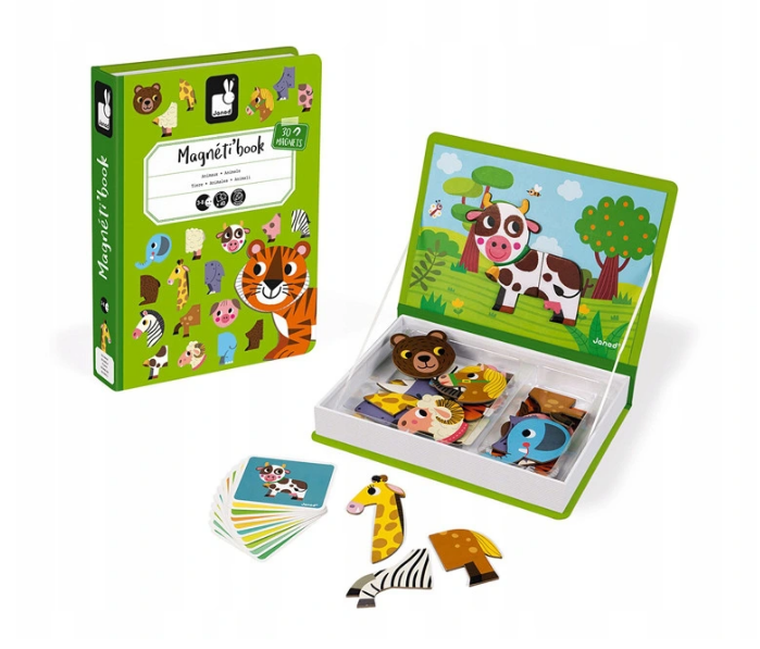 Janod, Magneti’book, Zwierzęta, magnetyczna układanka
