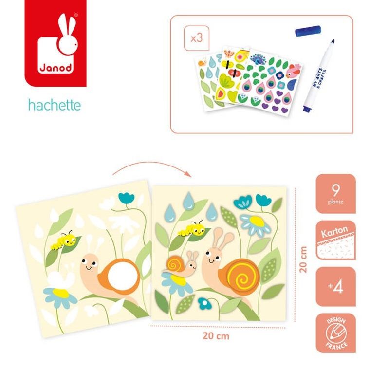 Janod, Multizestaw kreatywny 4-latka