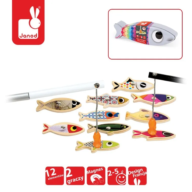 Janod, Sardynka, łowienie rybek, gra zręcznościowa