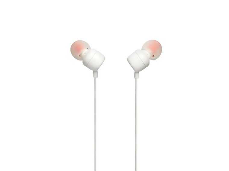 JBL, T110, słuchawki, białe