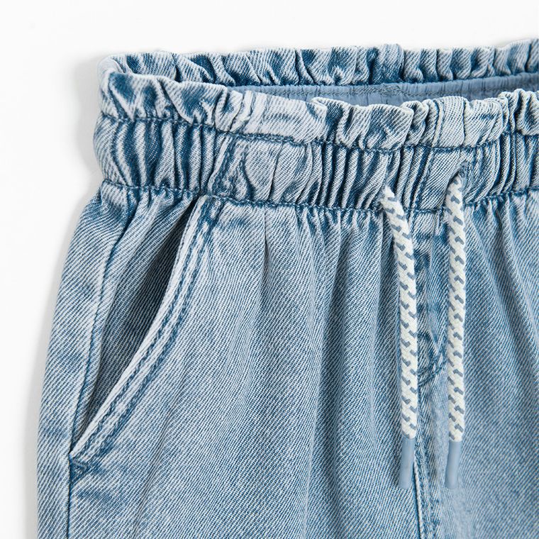 Jeansowa spódnica ze ściągaczem Cool Club