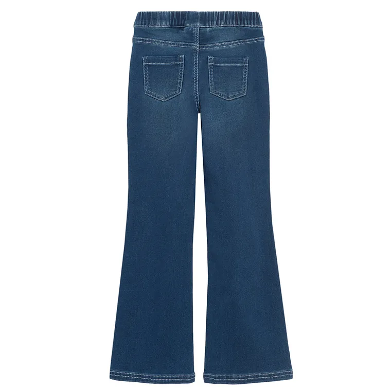 Jegginsy denim o kroju flare Cool Club
