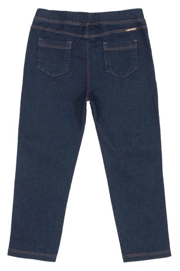 Jegginsy dziewczęce, niebieskie, Up Baby