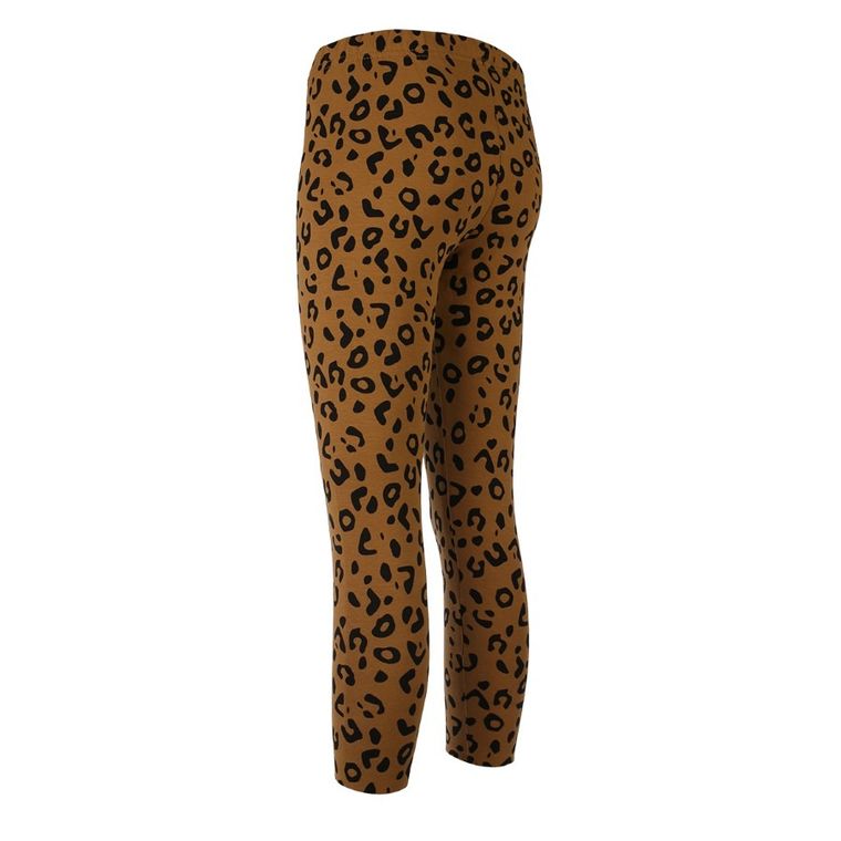 Jegginsy dziewczęce, ocieplane, brązowe, Tup Tup