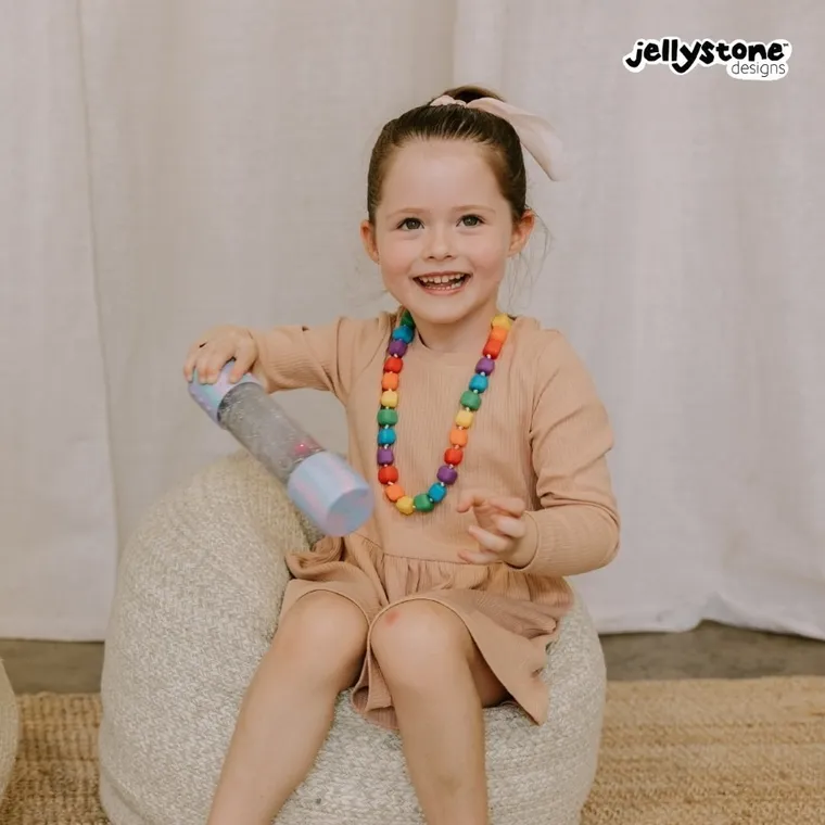 Jellystone Designs, butelka sensoryczna DIY, jednorożec