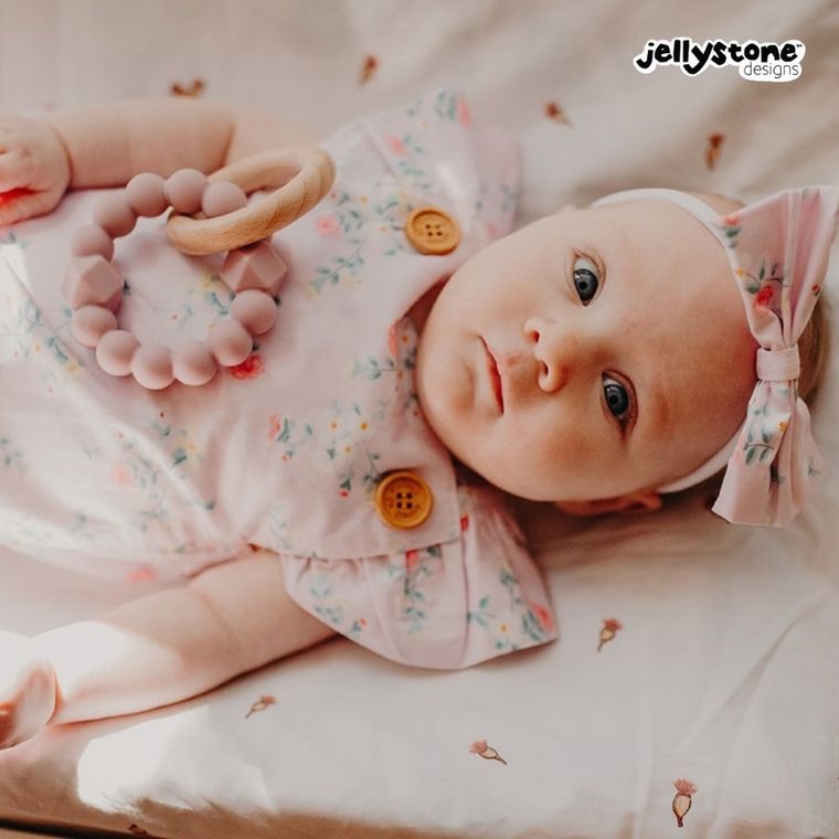 Jellystone, gryzak księżycowy, jasnoróżowy