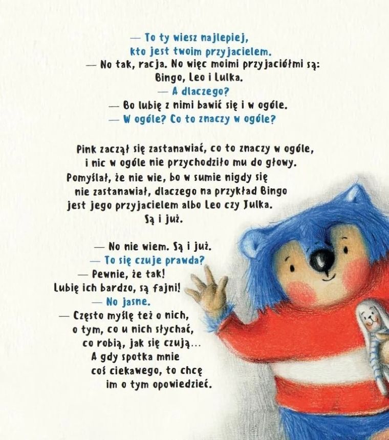 Jesteś prawdziwym przyjacielem, Pinku