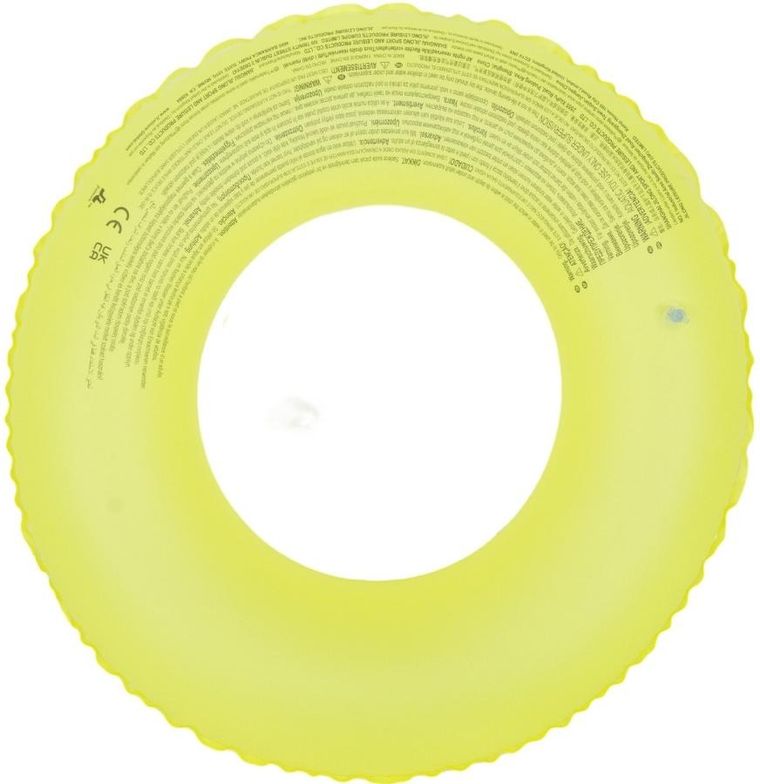 Jilong, kółko do pływania, neonowe żółte, 76 cm