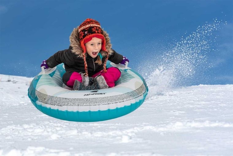 Jilong, ślizg sanki dmuchane Polar Bear Tube, 90-25 cm