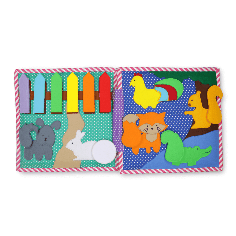 Jolly Designs. Gąsienica. Książeczka sensoryczno-manipulacyjna