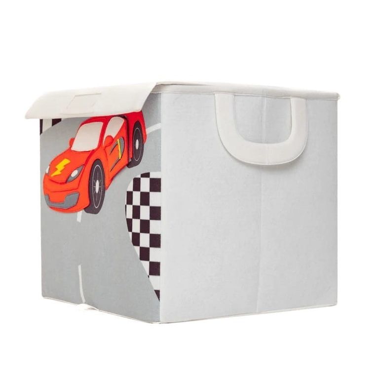 Jolly Designs, Samochód wyścigowy, pudełko na zabawki