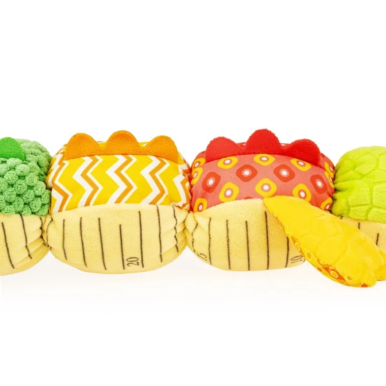 JollyBaby, Krokodyl Oskar z miarką, zabawka sensoryczna