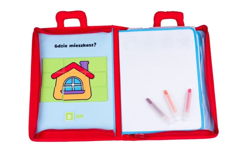 JollyBaby, Moja Pierwsza Książka, Mały Malarz, książeczka do kolorowania