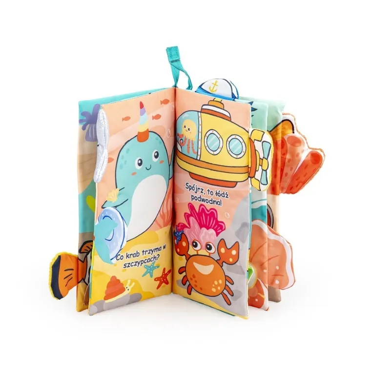 JollyBaby, Tajemnice oceanu, miękka książeczka