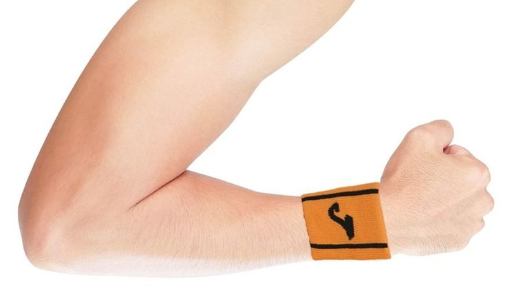 Joma, Game, frotka na rękę, podwójna, pomarańczowa