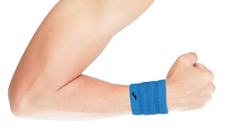 Joma, Slam Pro, frotka na rękę, podwójna, turkusowa, 400701000