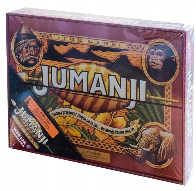 Jumanji, drewniana gra familijna