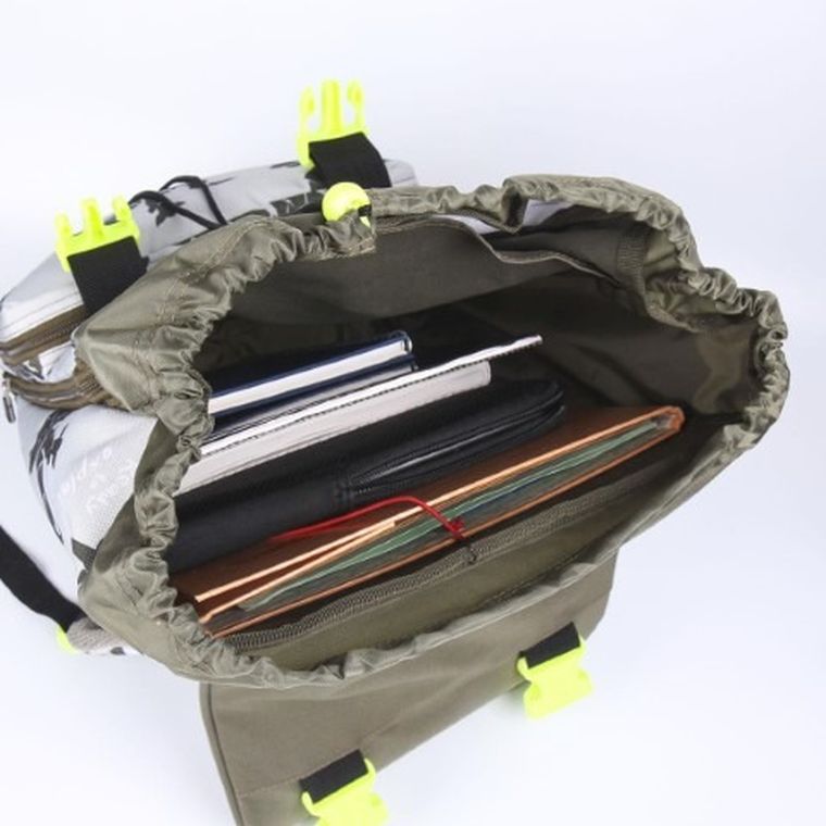 Jurassic Park, plecak szkolny, duży, brązowy