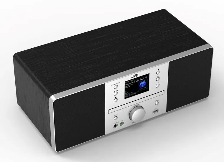 JVC, radioodtwarzacz, black, RD-E874B