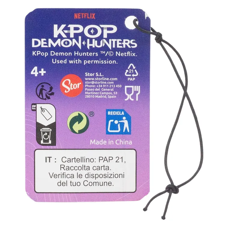 K-Pop Demon Hunters, butelka plastikowa na wodę, 850 ml