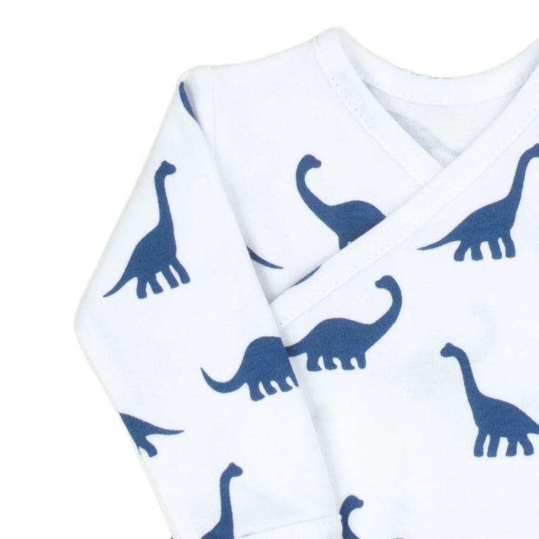 Kaftanik chłopięcy, biały, Nicol