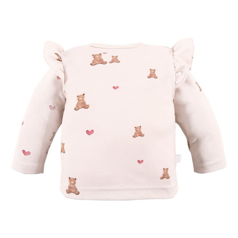 Kaftanik dziewczęcy, ecru, Eevi