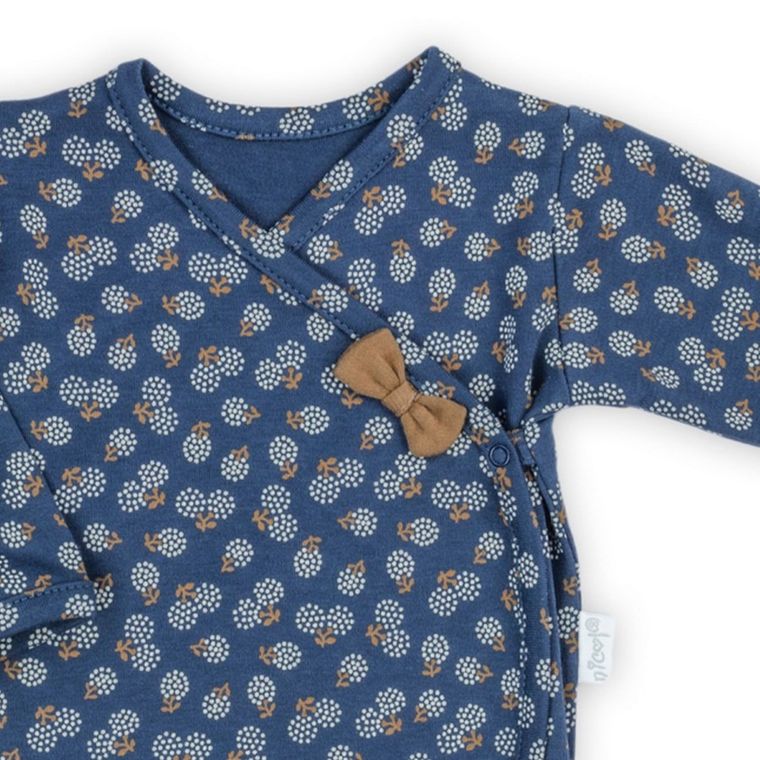 Kaftanik dziewczęcy, granatowy, Nicol