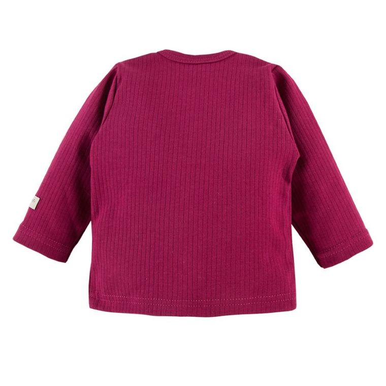 Kaftanik niemowlęcy, bordowy, Eevi