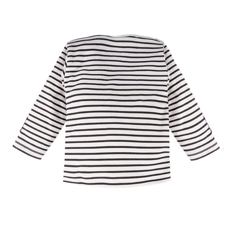 Kaftanik niemowlęcy, czarno-biały, Eevi