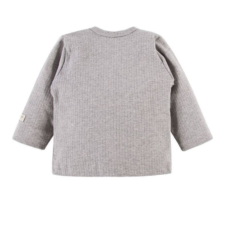 Kaftanik niemowlęcy, szary, Eevi