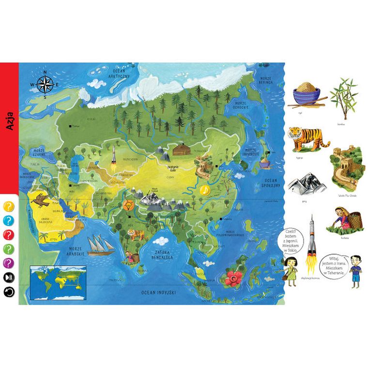 Kakadu. Obrazkowy atlas świata