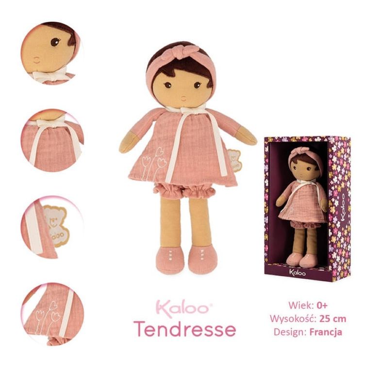 Kaloo, Tendresse, Amandine, lalka w pudełku, 25 cm