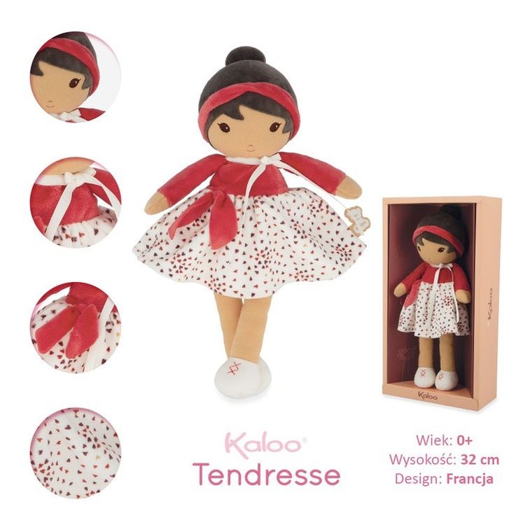 Kaloo, Tendresse, Emilie, miękka lalka w pudełku, 32 cm