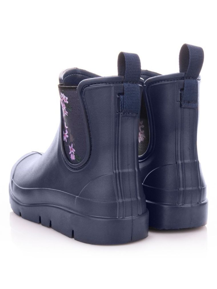 Kalosze damskie, granatowe, Stella, Lemigo