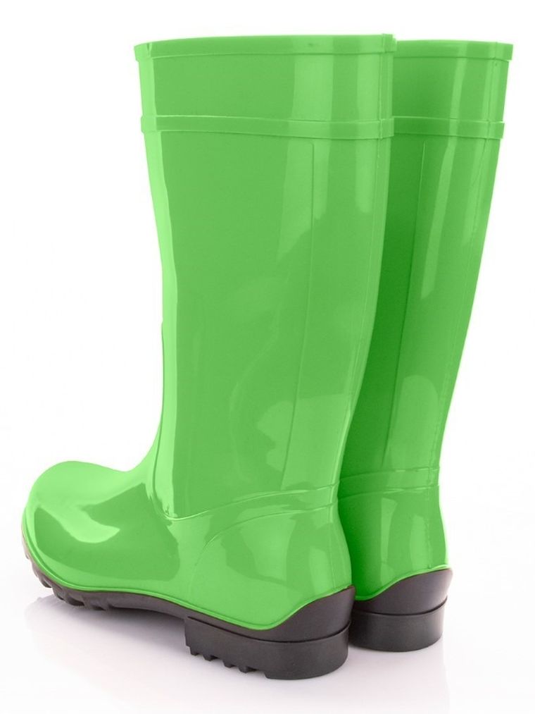 Kalosze damskie, zielone, Ilse, Lemigo