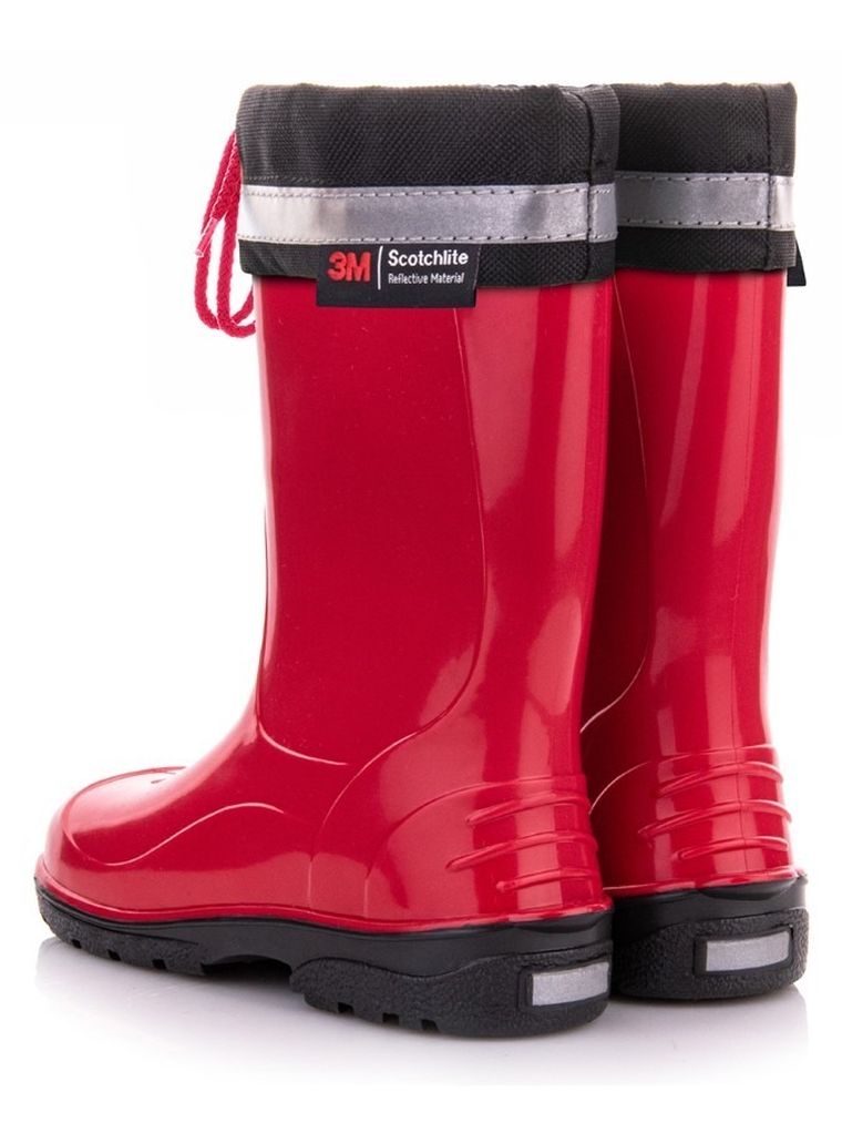 Kalosze dziecięce, czerwone, Lemigo